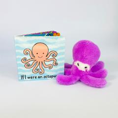 Octopus plushie &amp;amp; book bundle