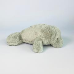 Manatee plush side view