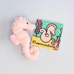 Seahorse plush &amp;amp; book bundle