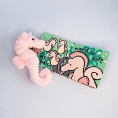 Seahorse plush &amp;amp; book bundle