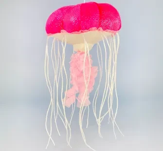 Hanging jellyfish